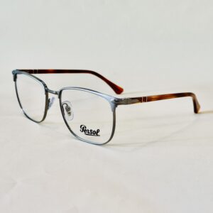 Persol Armação Metal Prata.